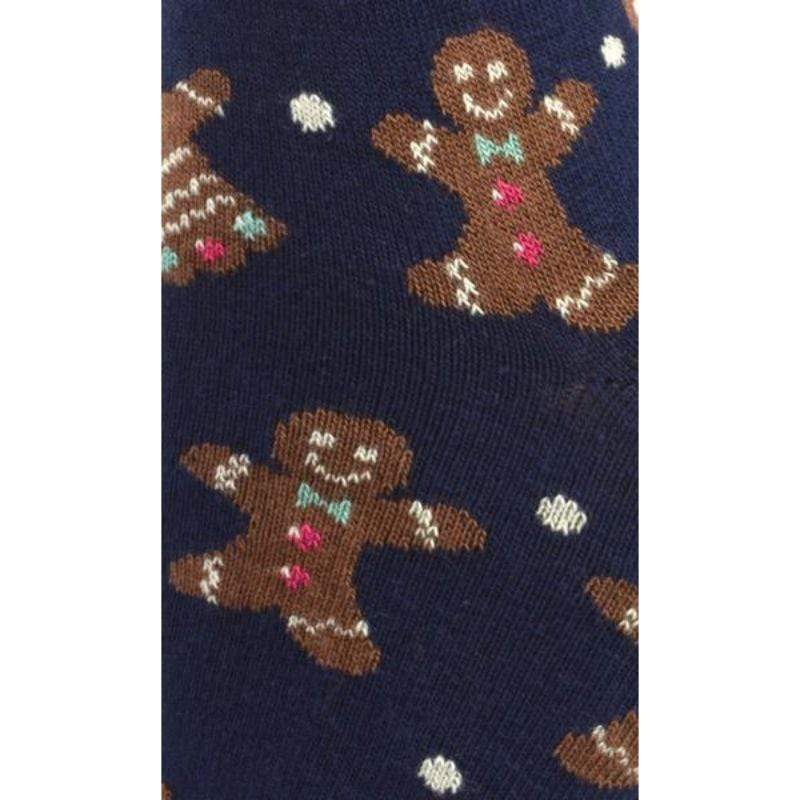 Gingerbread Design Cotton Crew W164
