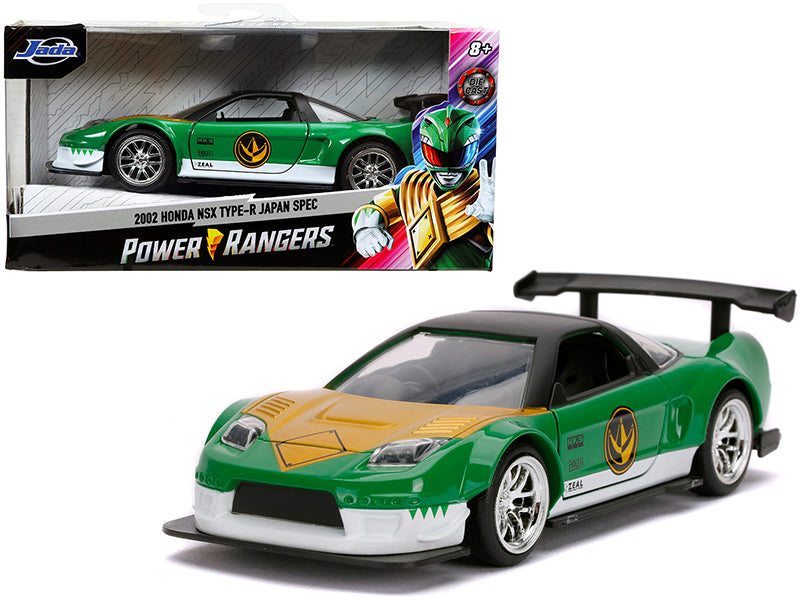 2002 Honda NSX Type-R Japan Spec Green Ranger \Power Rangers\" 1/32