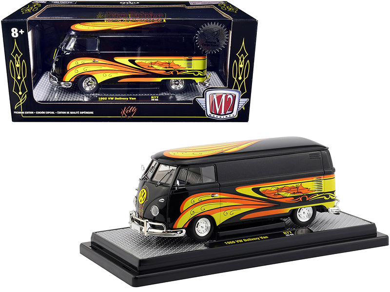 1960 Volkswagen Delivery Van Black Pearl \Kelly Crazy Painter\"\"