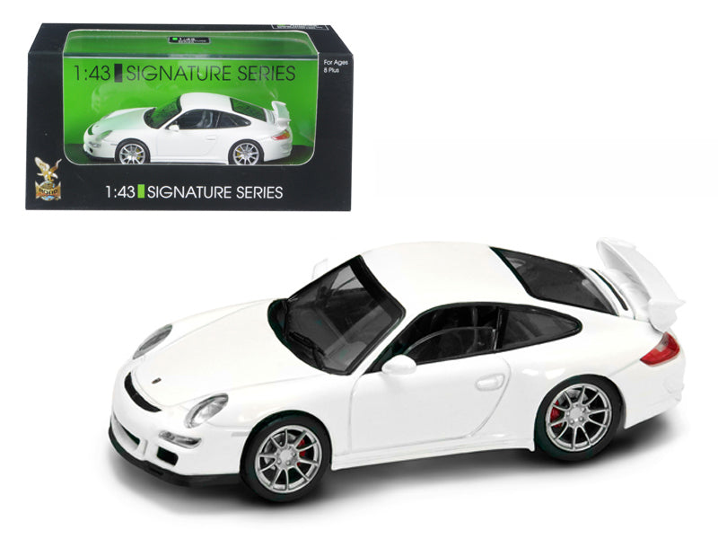 Porsche 911 997 GT3 White Signature Series 1/43 Diecast Model Car by