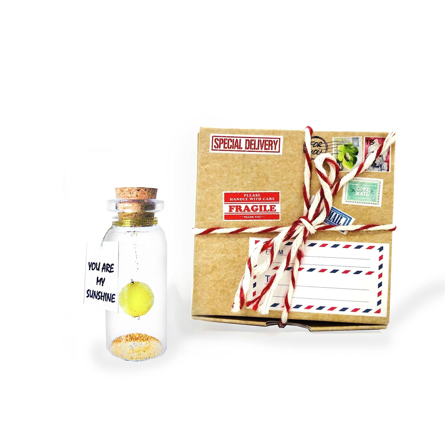 Tiny Magical Message in a Bottle Gift Idea Classy Inspirational