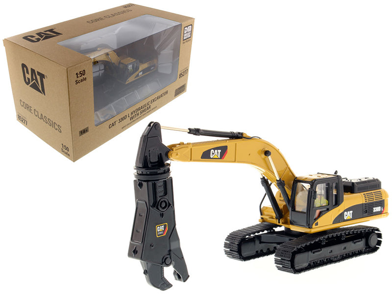 CAT Caterpillar 330D L Hydraulic Excavator with Shear and Operator