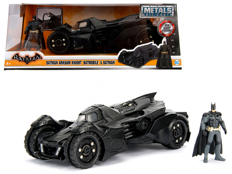 Arkham Knight Batmobile with Batman Diecast Figure 1/24 Diecast Model