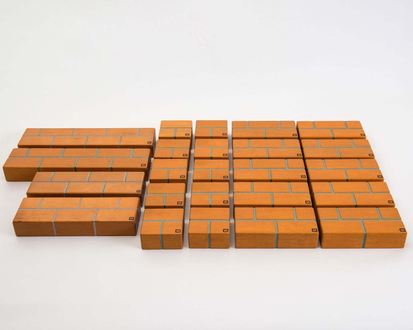 UNIT BRICKS 100 pcs Pratt Scale Standard Unit Bricks Building Set for