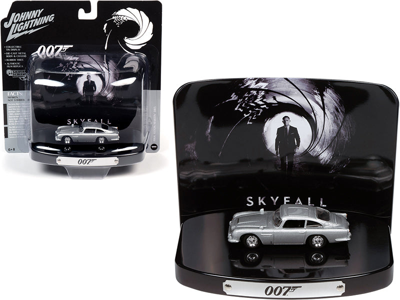 1964 Aston Martin DB5 Silver Birch with Collectible Tin Display \007\"