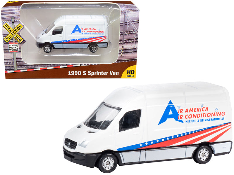 1990 Mercedes Benz Sprinter Van White \Air America Air Conditioning