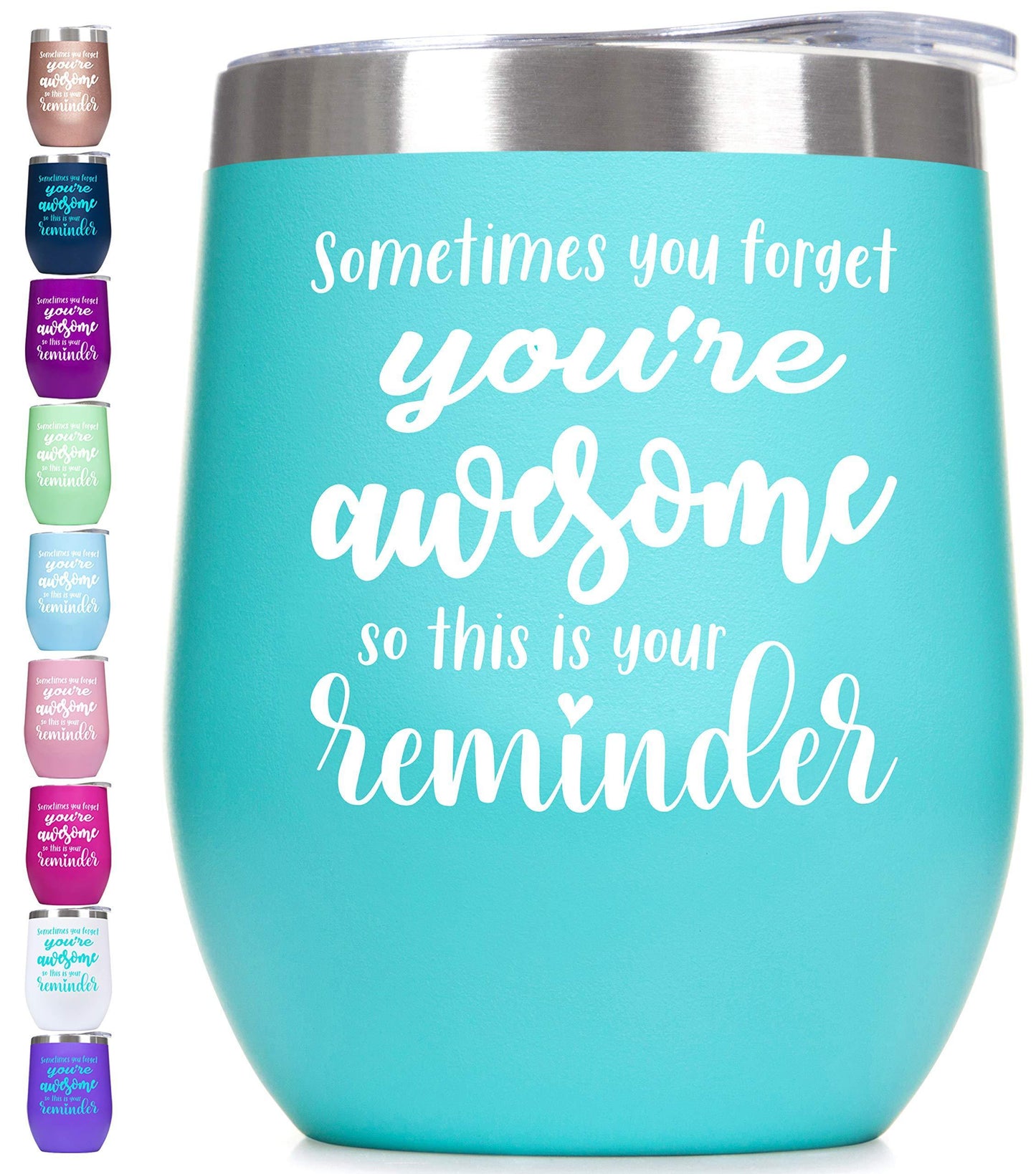 You’re Awesome Wine Tumbler with Sayings For Women Thank You