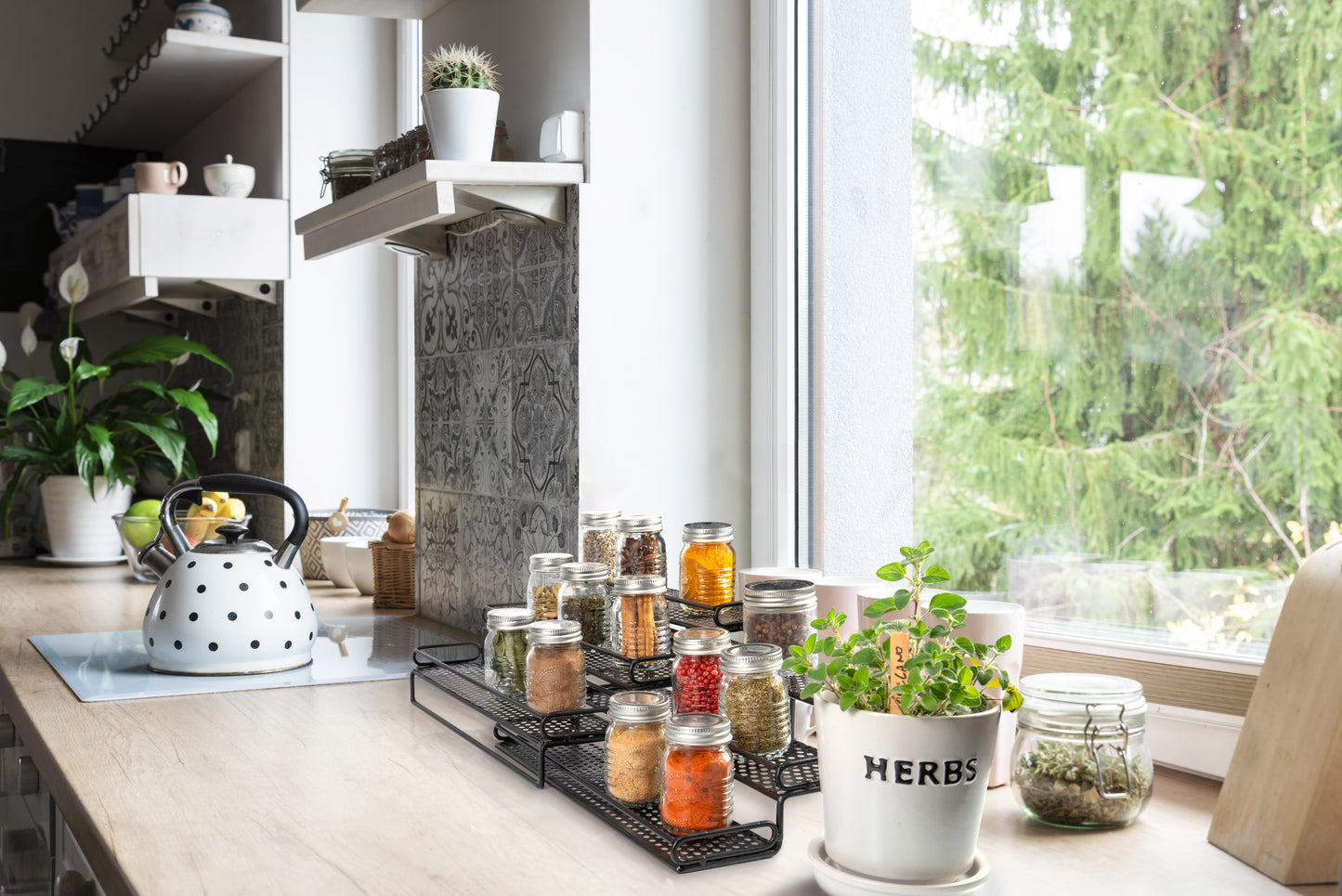 Three Tier Spice Rack Organizer
