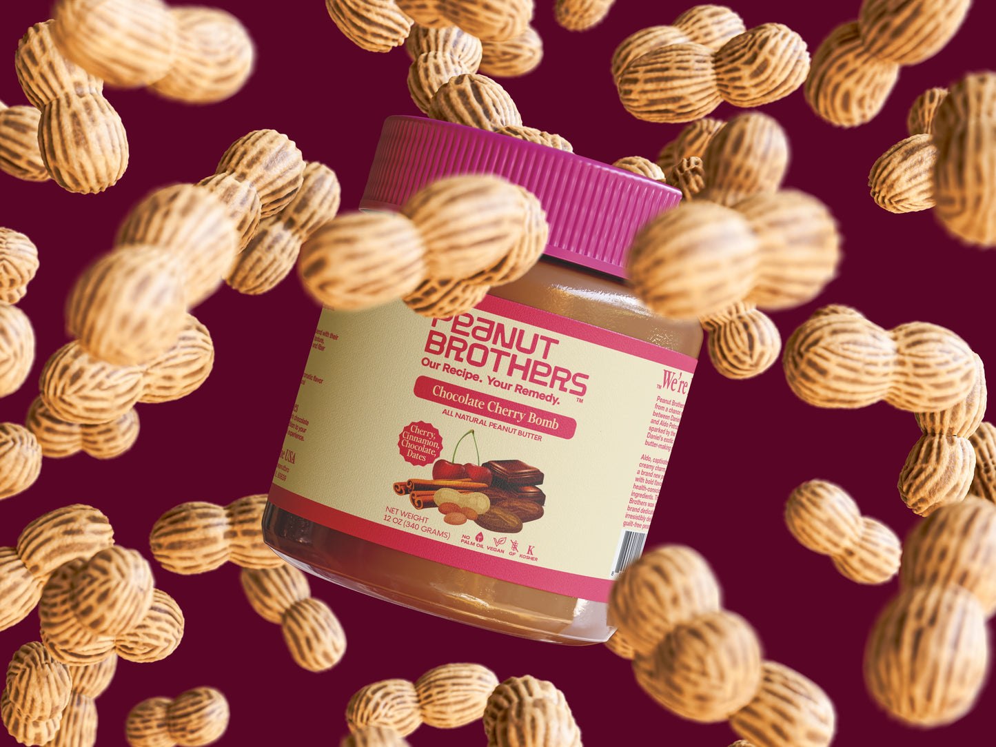 Peanut Brothers Chocolate Cherry Bomb