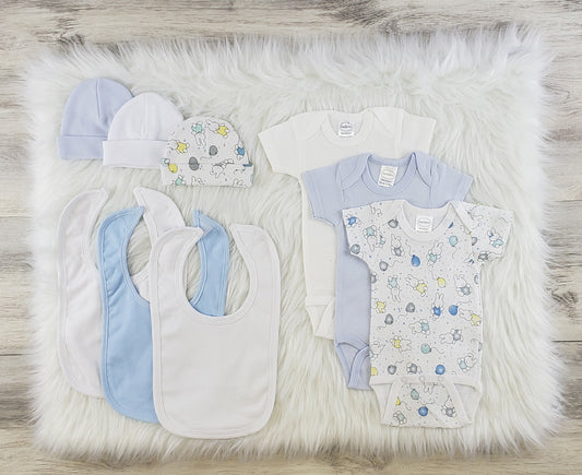 Bambini 9 Pc Layette Baby Clothes Set