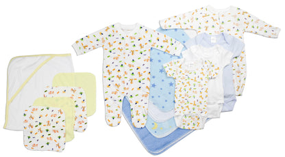 Newborn Baby Boy 14 Pc Layette Baby Shower Gift