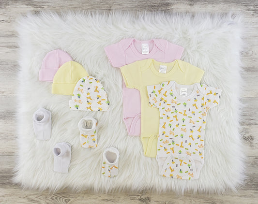 Bambini 8 Pc Layette Baby Clothes Set