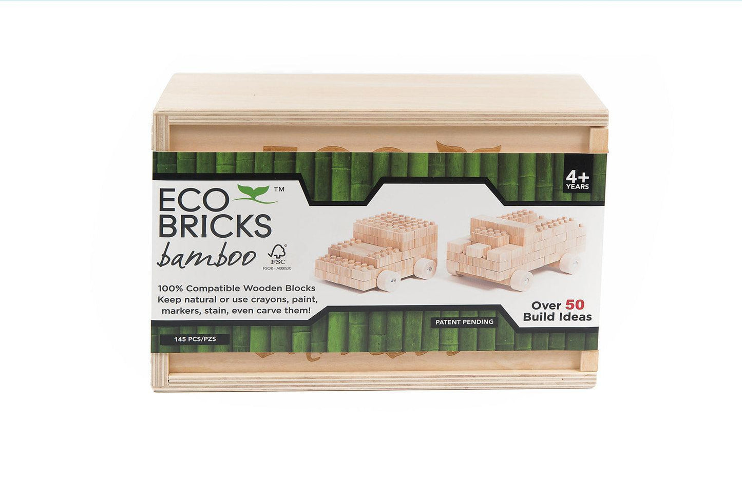 Eco-bricks Bamboo 145pcs
