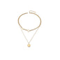 Coin Layered Necklace