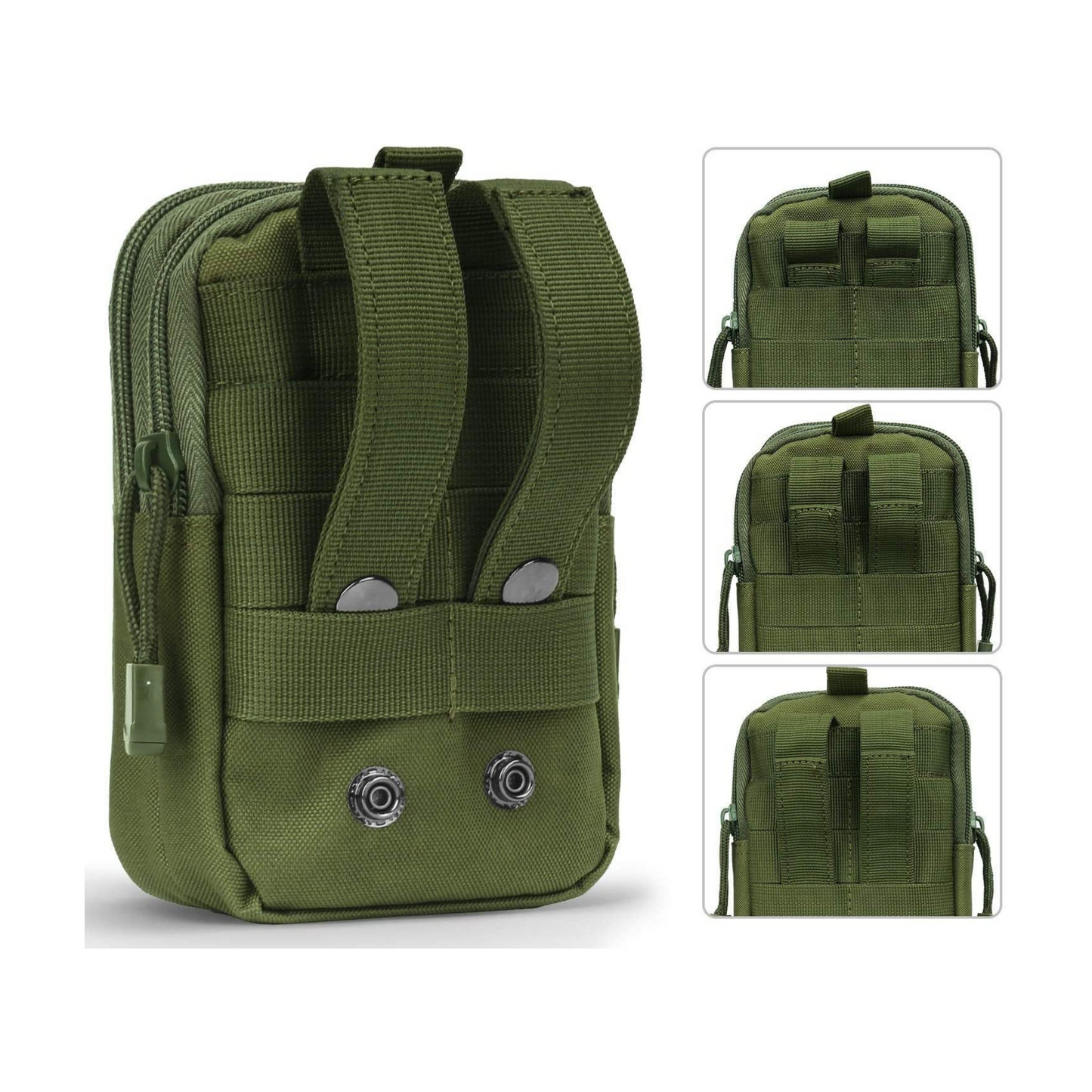 Tactical MOLLE Military Pouch Waist Bag for Hiking, Running and Outdoo