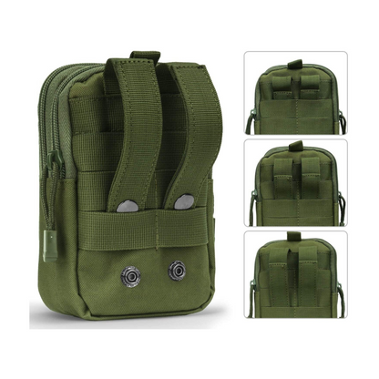 Tactical MOLLE Military Pouch Waist Bag for Hiking, Running and Outdoo