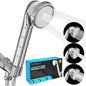 PureAction Luxury Filtered Shower Head with Handheld Hose  Hard Water
