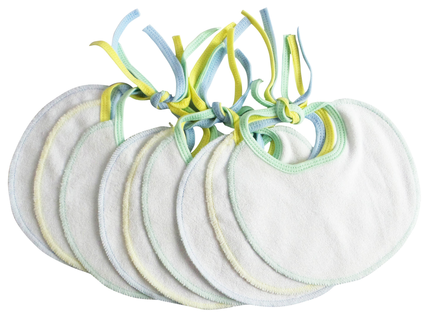 Bambini Infant Nine Piece Bib Set (Pack of 9)