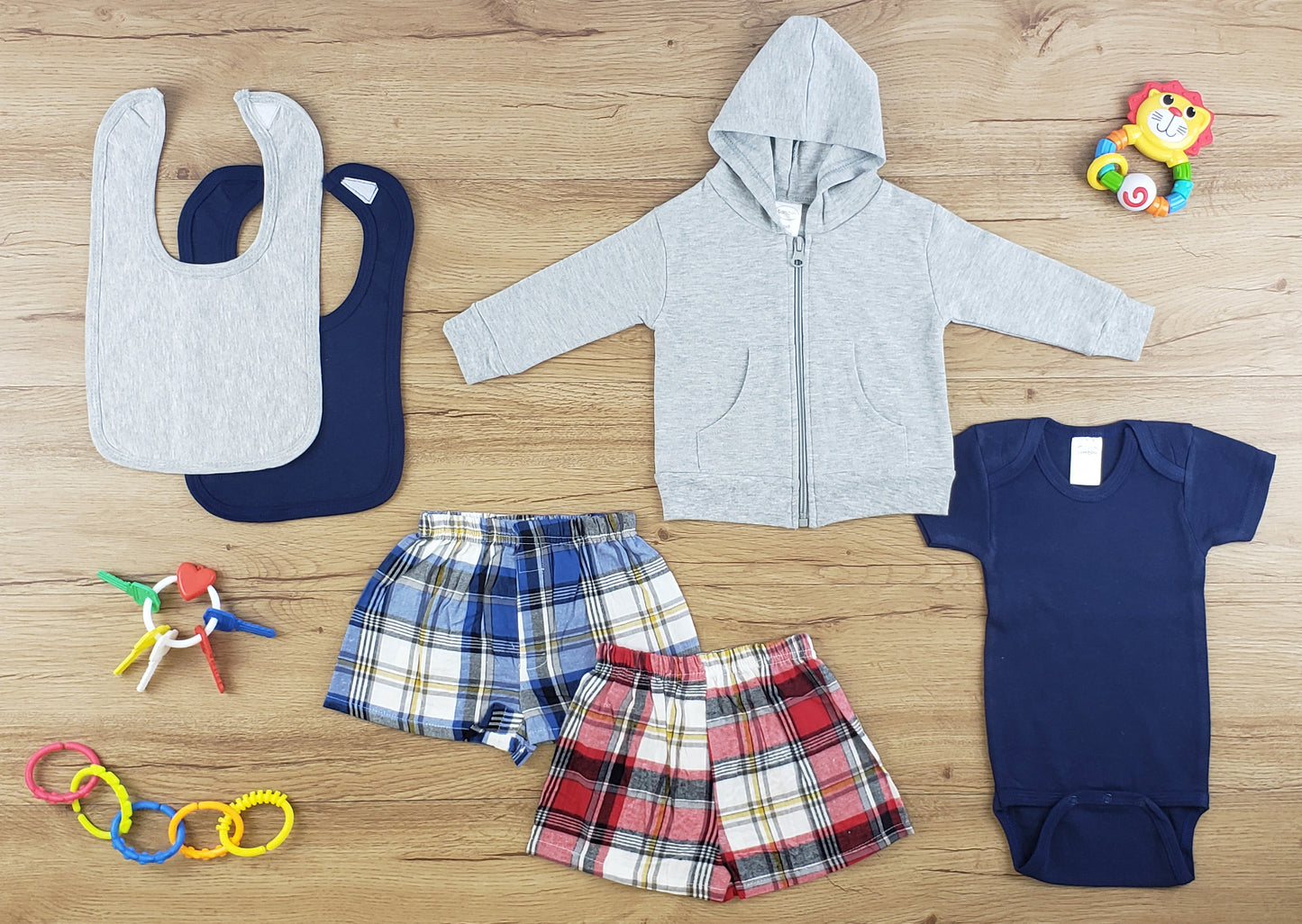Bambini 6 Pc Layette Baby Clothes Set