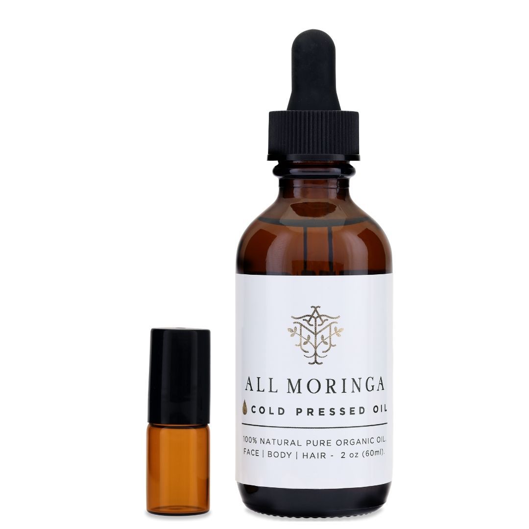 Moringa Oleifera Cold Press Seed Oil Premium 100% Organic