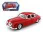 1959 Jaguar Mark II Red 1/18 Diecast Car Model by Bburago
