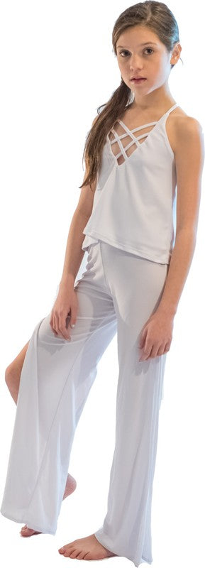 KIDS CUT SIDE PANTS