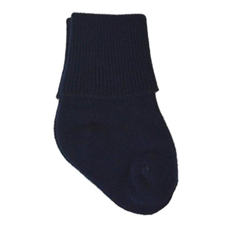 Infant Boy Cotton Turn Cuff Bootie 9 Pair Pack - Unisex Newborn