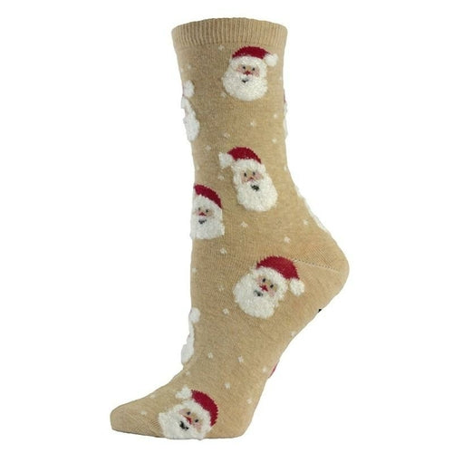 Christmas Cotton Crew Socks for Women in Cotton, Fun Holiday Socks