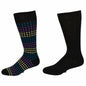 Men's Dressy Crew Socks in Combed Cotton (2-Pair Packs)
