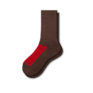Cotton Crew Mesh Top Cushioned Sole Performance Socks for Women