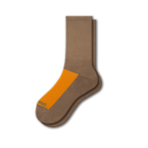 Cotton Crew Mesh Top Cushioned Sole Performance Socks for Women