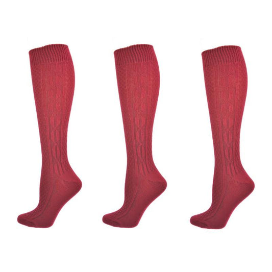 Women's Knee High Socks, Girls & Boys School Uniform Socks in Soft and