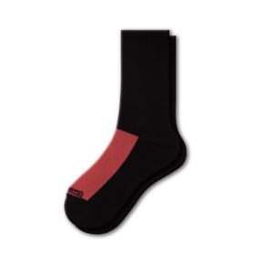 Cotton Crew Mesh Top Cushioned Sole Performance Socks for Women