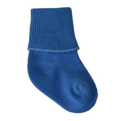 Infant Boy Cotton Turn Cuff Bootie 9 Pair Pack - Unisex Newborn