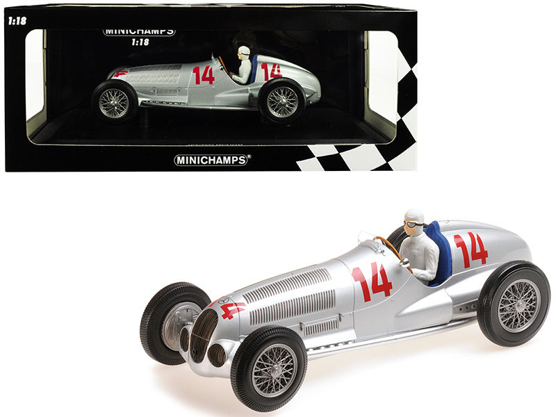 Mercedes Benz W125 (Daimler-Benz AG) #14 Manfred V. Brauchitsch 2nd