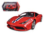 Ferrari 458 Speciale Red 1/18 Diecast Model Car by Bburago