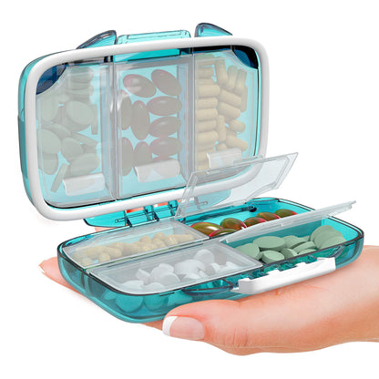 Travel Pill Organizer   Moisture Proof Pill Holder Daily Medicine