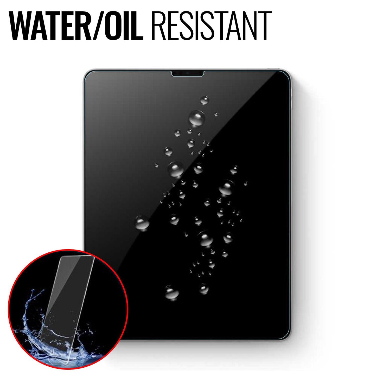 Tempered Glass Screen Protect For iPad Pro 12.9 Sensitive Scratch