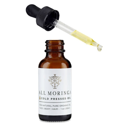 Moringa Oleifera Cold Press Seed Oil Premium 100% Organic