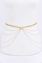Layered Iconic Chain Belt