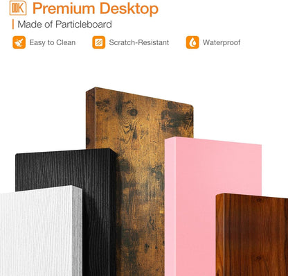 Small Computer Desk, 27.5 Inch, Compact Tiny Study Desk with Storage