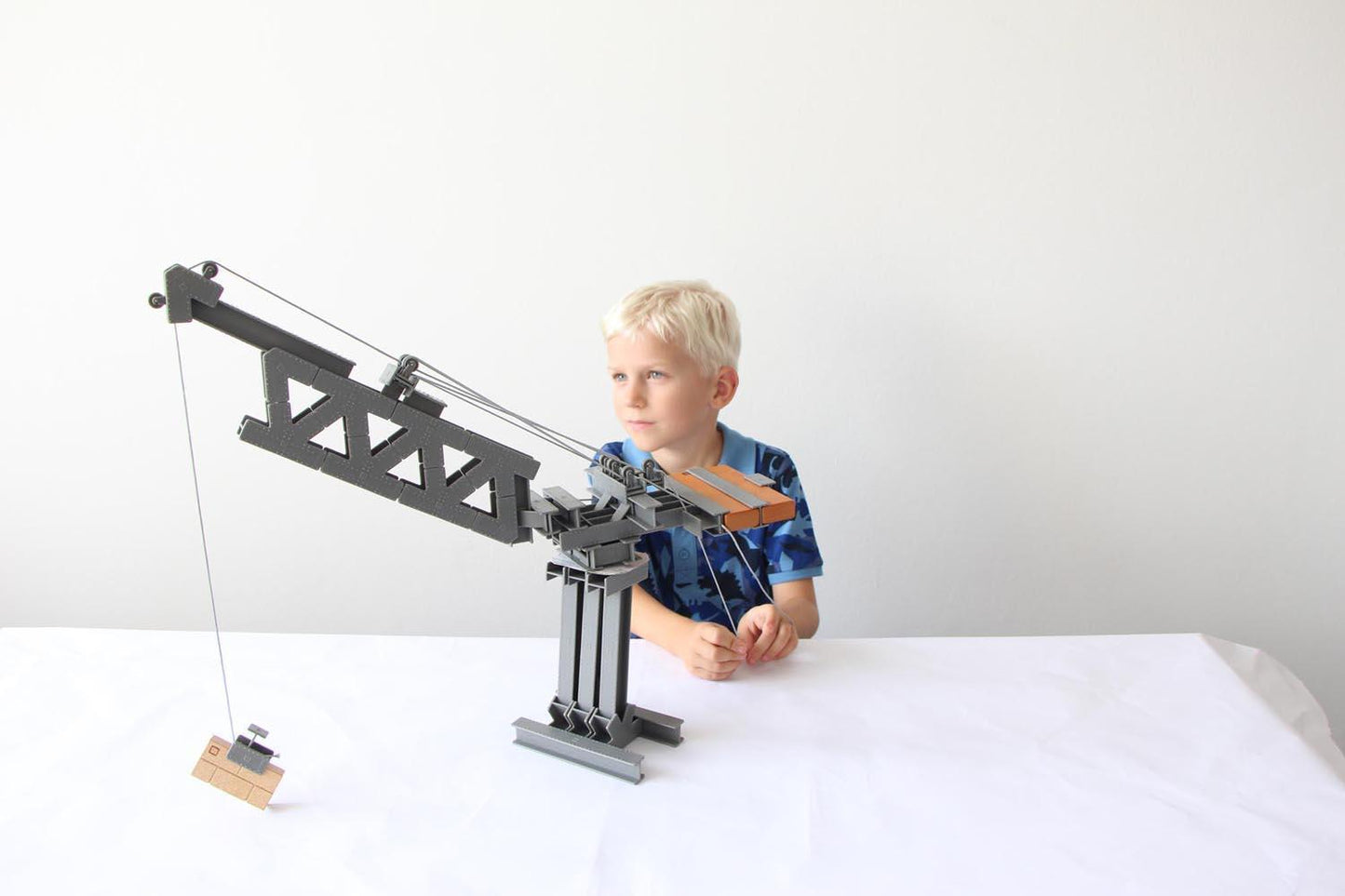 UNIT BRICKS Mini Unit Beams Cranes Builder Set for age 6+