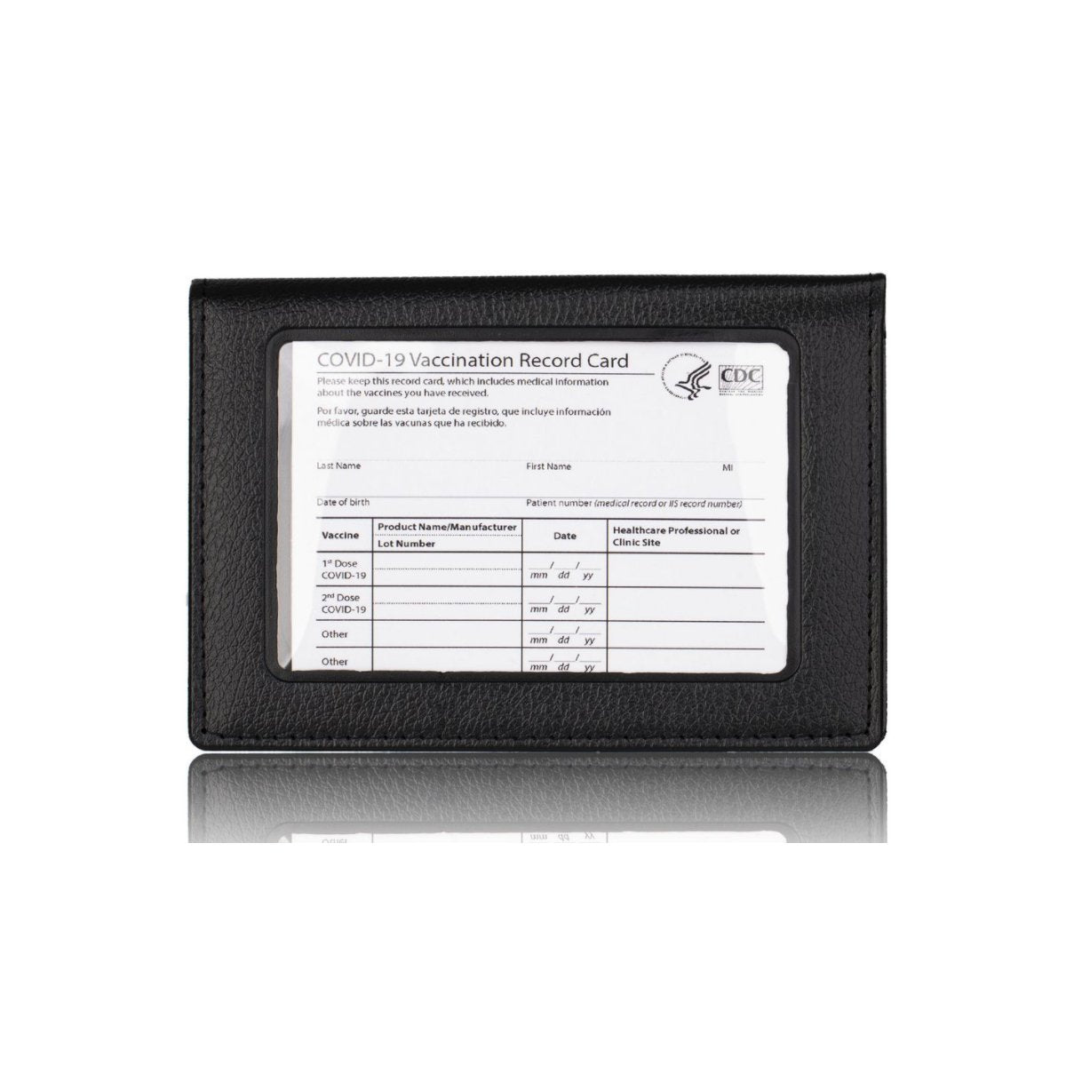 Essential 2 In 1 Vaccination Card And ID Card Holder