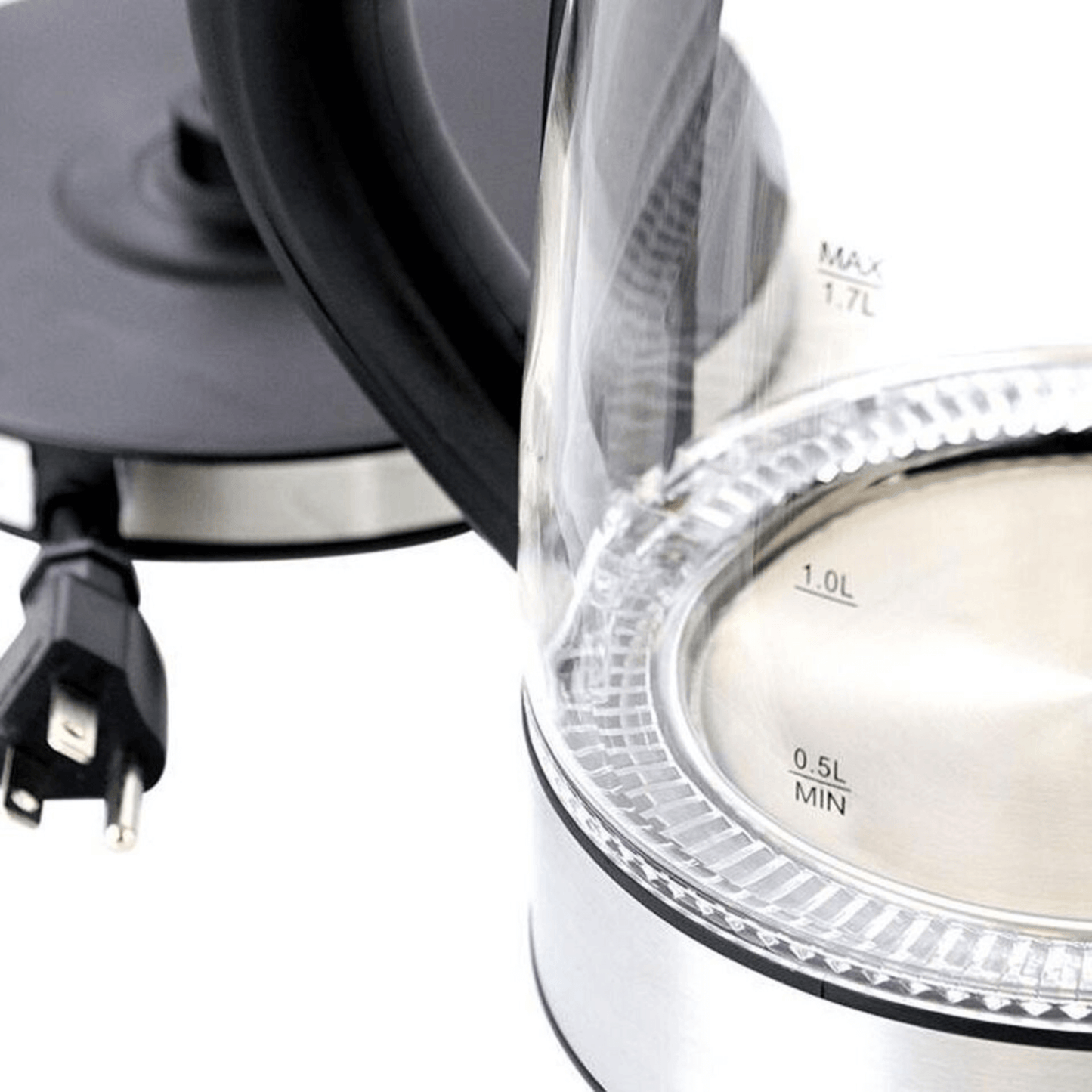 Better Chef 1500W 7-Cup Cordless Electric Borosilicate Glass Kettle wi
