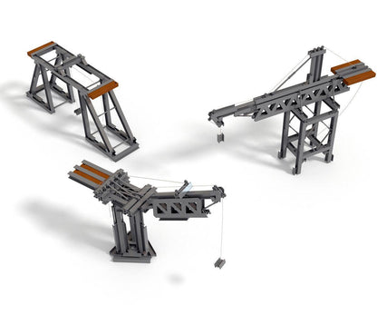 UNIT BRICKS Mini Unit Beams Cranes Builder Set for age 6+