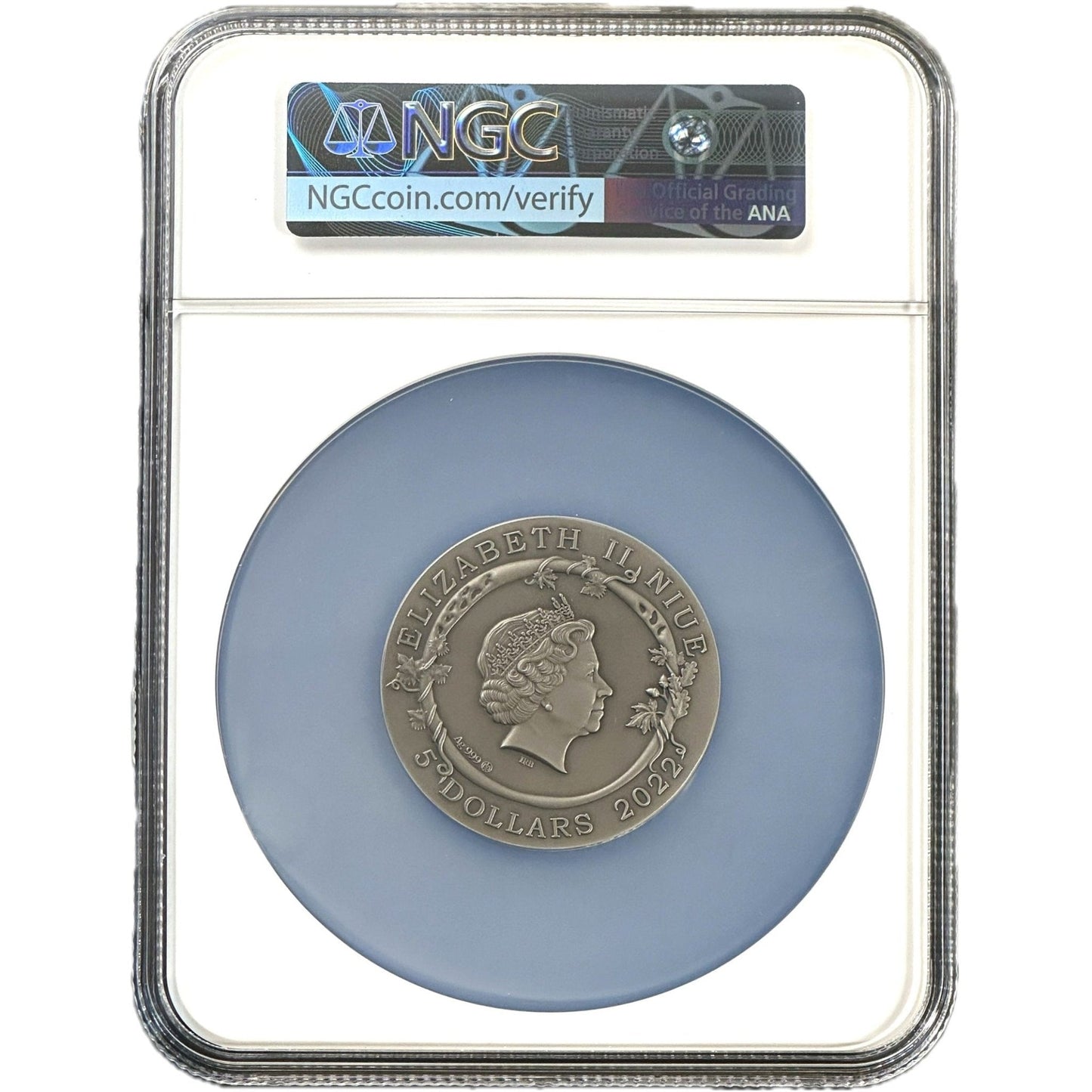 2 oz Silver MEDEA AND JASONS LOVE Myths of Love Coin MS70 2022 Niue