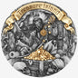 2 oz Silver TREASURE ISLAND Coin 2024 Cameroon