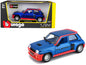 Renault 5 Turbo Metallic Blue with Red Accents 1/24 Diecast Model Car
