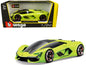 Lamborghini Terzo Millennio Lime Green with Black Top and Carbon