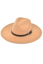 Western Belted Felt Fedora